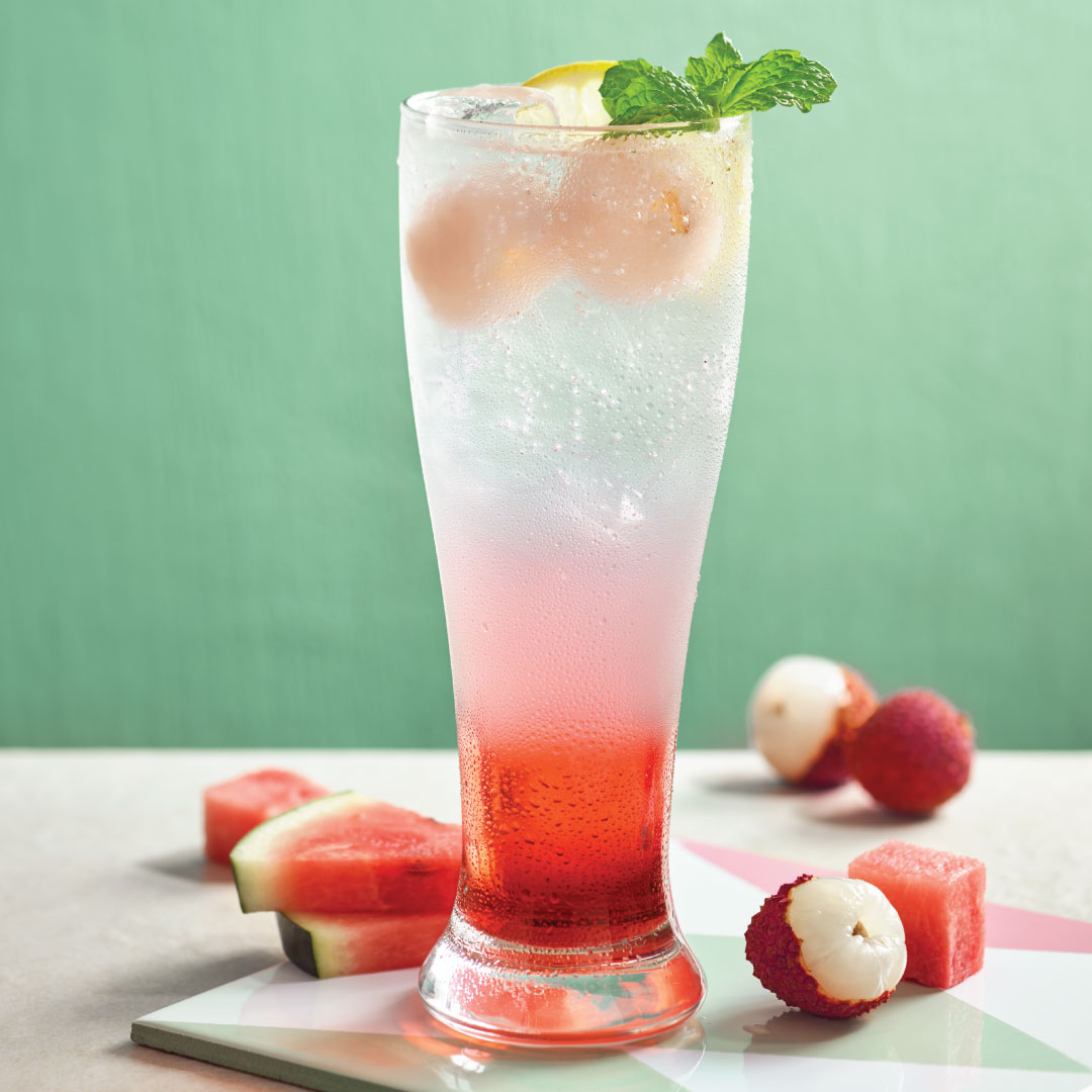 Watermelon Lychee Fizz